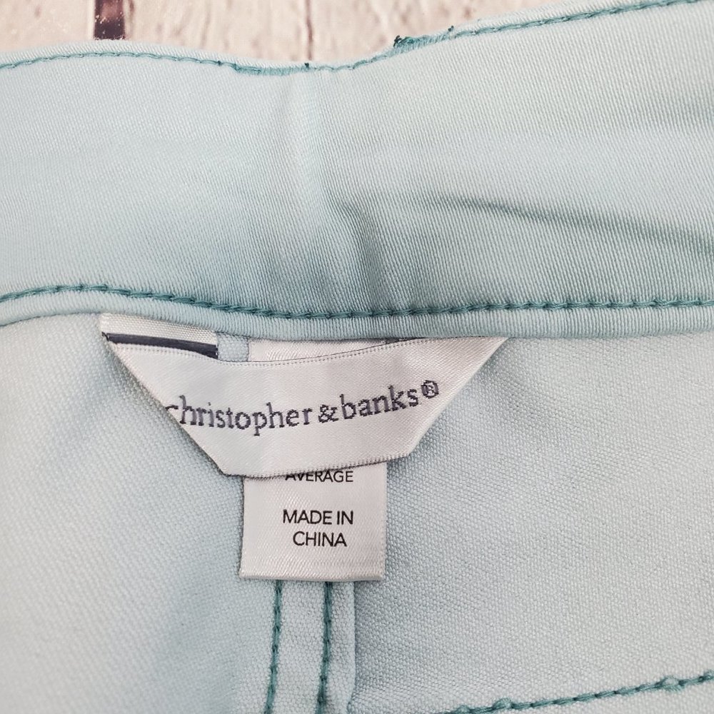 Christopher & Banks Skimmer High Rise Crop Pant - Picture 3 of 11